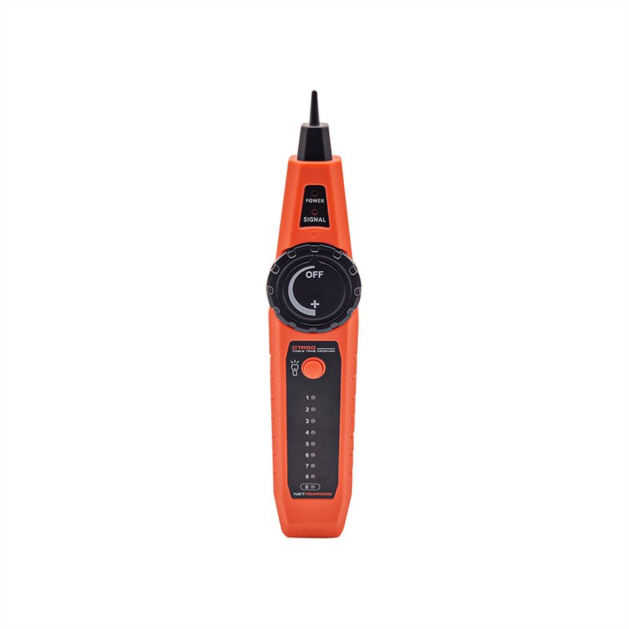 NetPeppers Cable Tone Receiver, récepteur audio analogique pour la localisation de câbles