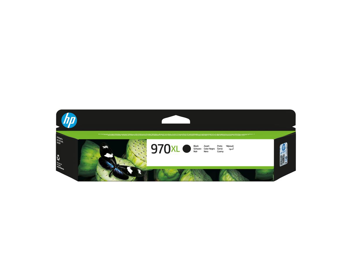 HP 970XL cartouche d'encre noir grande capacité authentique