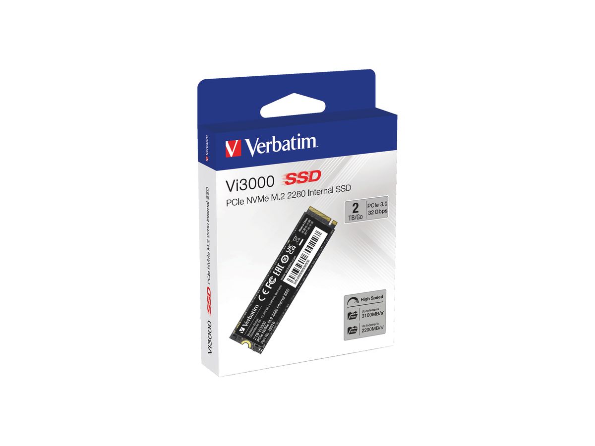 Verbatim Vi3000 M.2 2 To PCI Express 3.0 NVMe