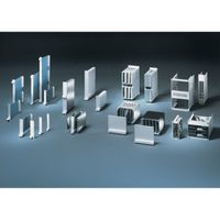 SCHROFF Plug-In Unit U-Profile Face avant pour poignée XL, 6 U, 8 CV, 2,5 mm, Al, Anodisé frontal, Conducteur arrière