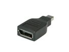 ROLINE Adaptateur DisplayPort, DP F-Mini DP M