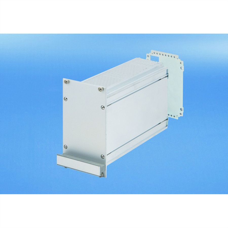 SCHROFF Unité enfichable de type cadre PRO, couvercle lisse, 1 connecteur, 3 U, 10 HP, 227 mm