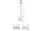 SCHROFF Face avant, profil en U, Refrofit Shielding, 3 U, 3 HP, 2,5 mm, alu, face avant anodisée, face arrière conductrice