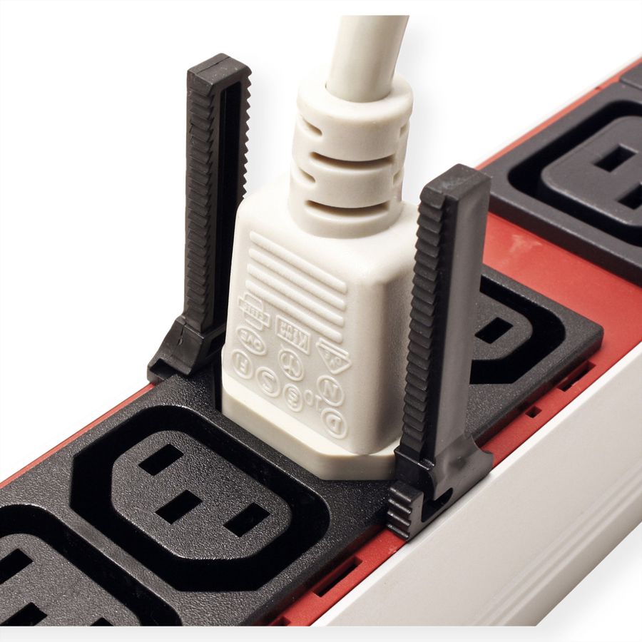 BACHMANN Languettes de verrouillage pour C13/C19, noir