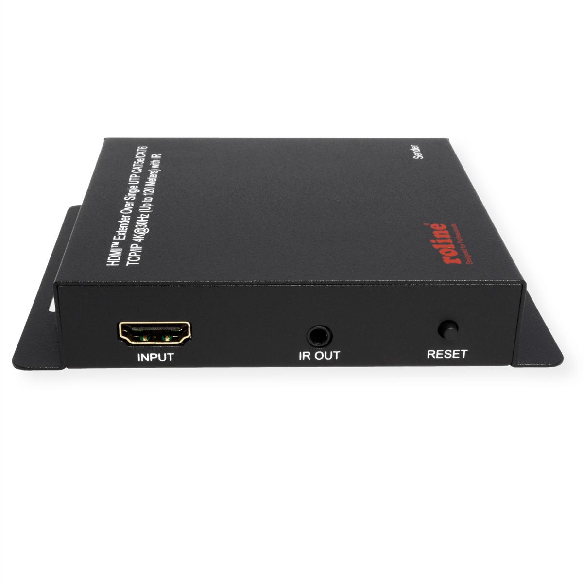 ROLINE Prolongateur HDMI sur IP, 4K30Hz, 120m, avec IR