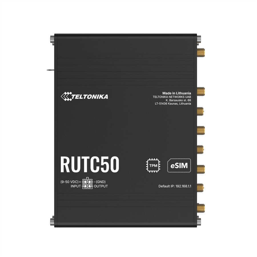 TELTONIKA RUTC50 Routeur WI-FI 6 5G eSIM