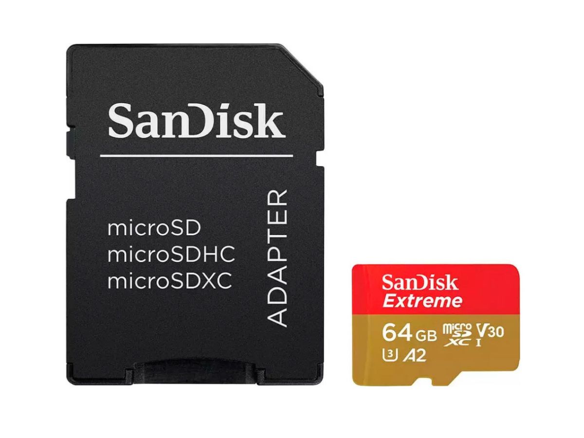 SanDisk Extreme PLUS 64 Go MicroSDXC Classe 10