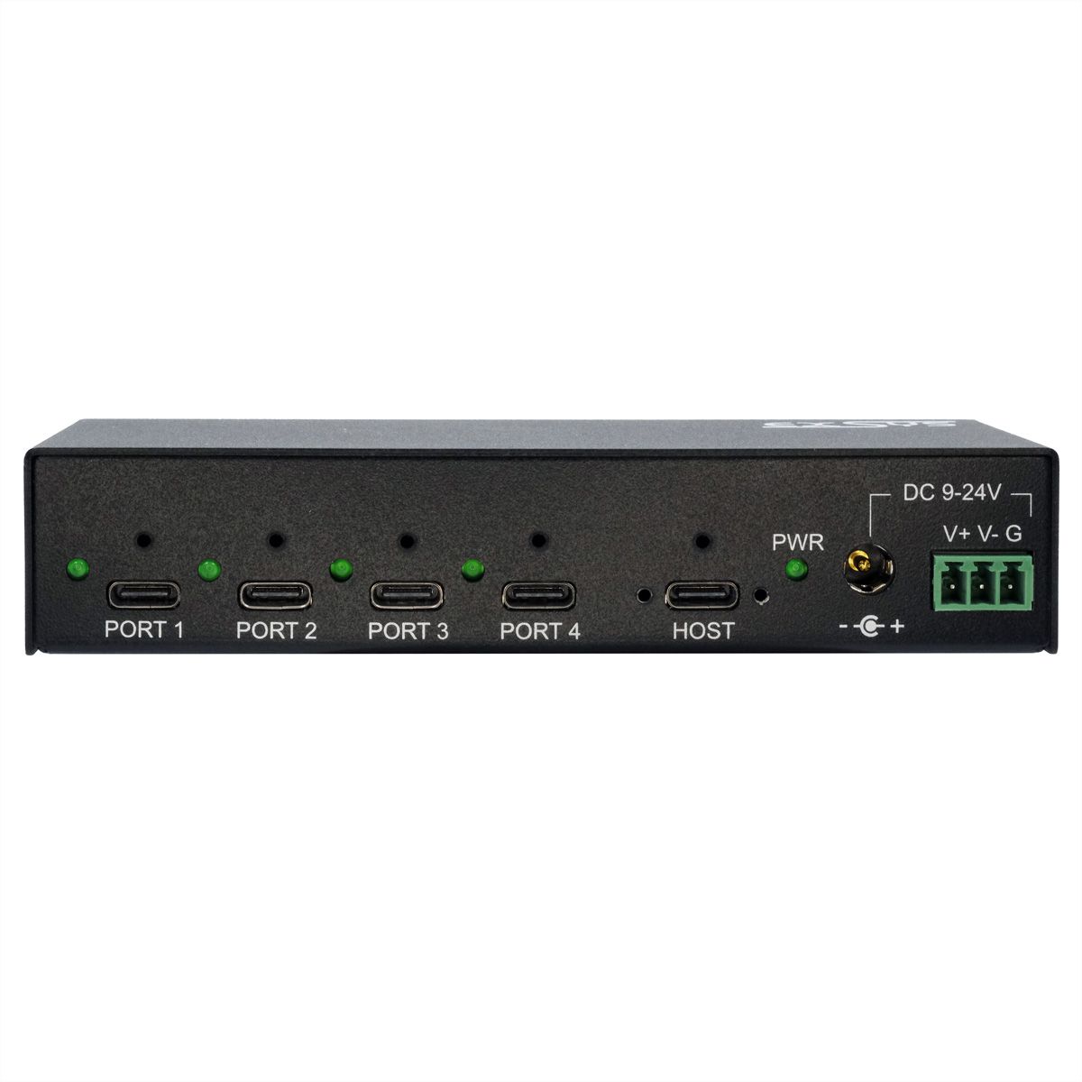 EXSYS EX-12294HMS Hub métal USB 3.2 Gen2, 4 ports, 4x C