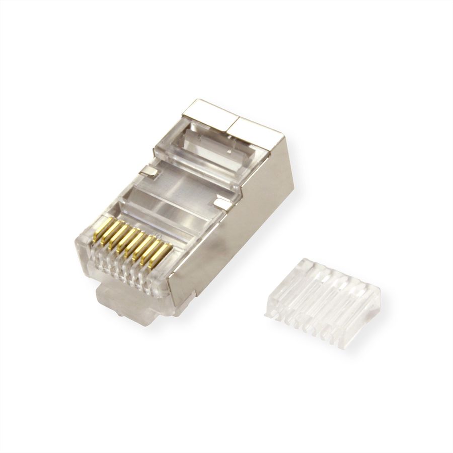 VALUE Connecteur modulaire blindé, Cat.6/6A, 10 unités