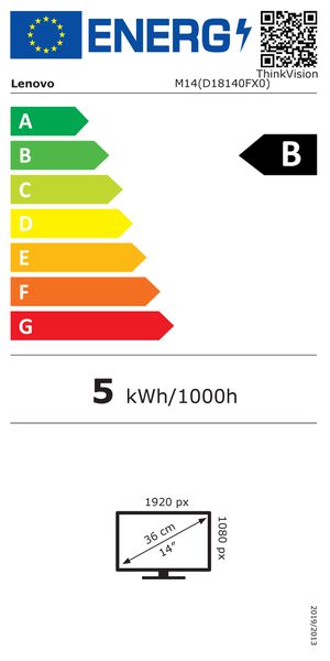 Étiquette énergétique 621903149