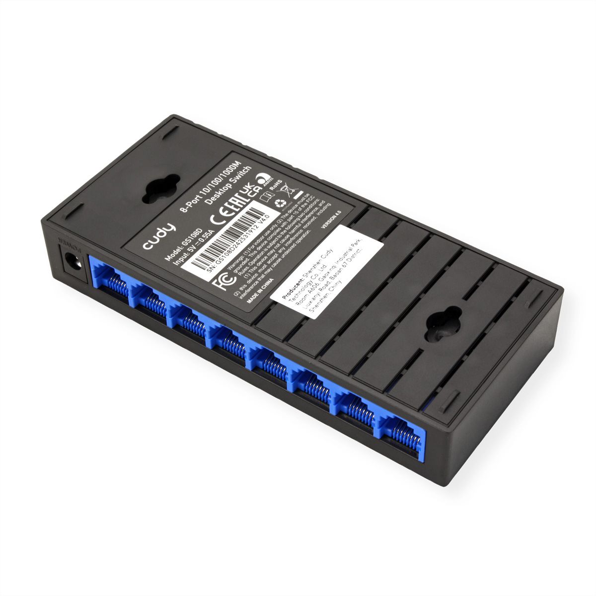 CUDY GS108D Switch 8 ports Gigabit bureau