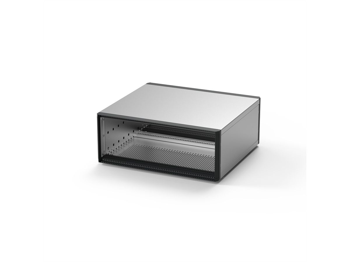SCHROFF RatiopacPRO, Coffret complet, ordinateur de bureau, blindé, face avant, 6 U, 63 HP, 315 mm