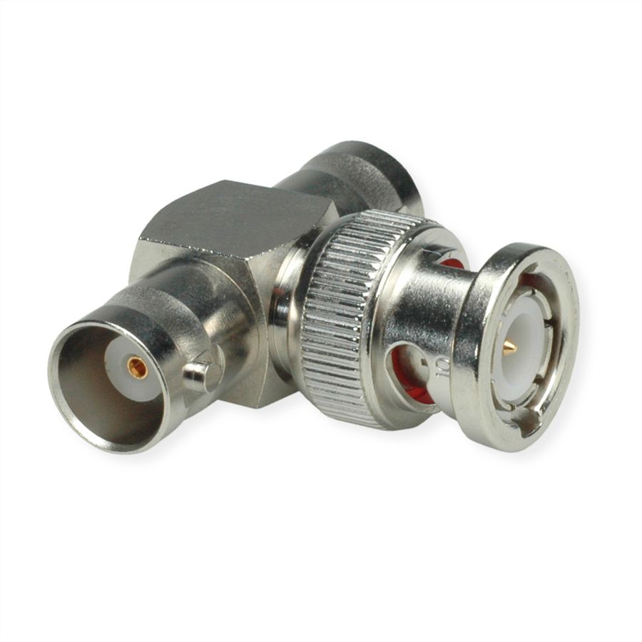 TELEGÄRTNER Raccord en T BNC 50 Ohm femelle / mâle / femelle