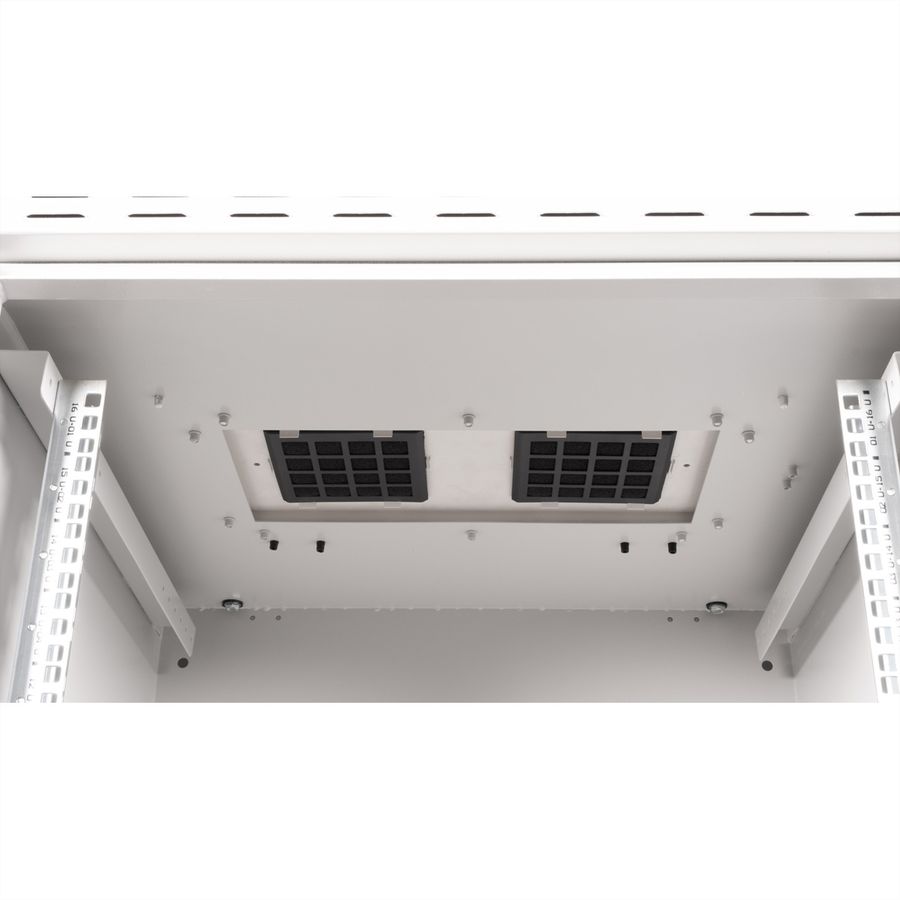 ROLINE 19" Boîtier mural Pro 16U, 600x600 LxP IP55 outdoor gris