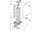 SCHROFF Module AMC avec poignée de traction, AMC.0 R2.0, Single Mid-Size, aluminium