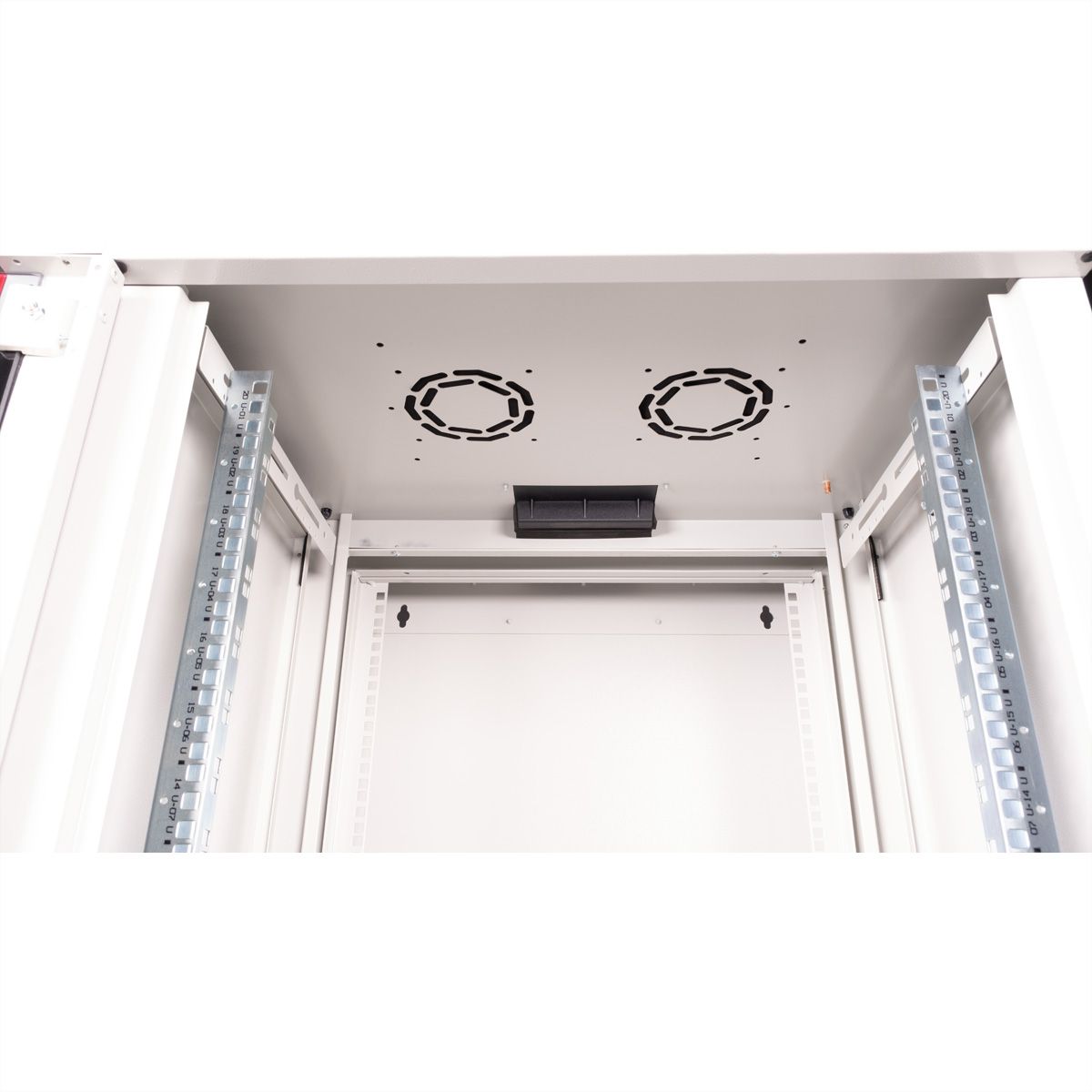 ROLINE 19" Boîtier mural Pro 20U, 600x600 LxP pivotant en 2 parties gris