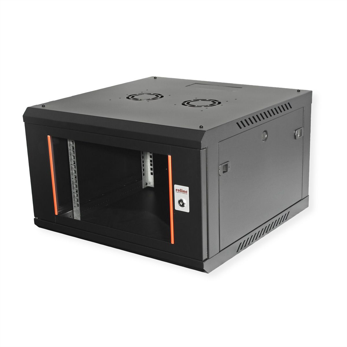 ROLINE 19" Boîtier mural Basic Plus 6U, 600x600 LxP noir