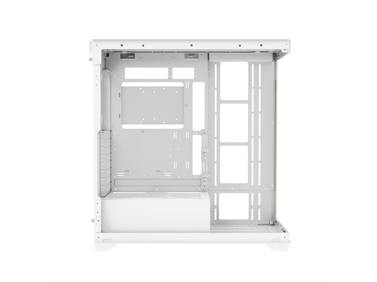 XILENCE Xilent Gleam X818.W.ARGB Gaming ATX PC blanc, Tour RGB ATX Midi