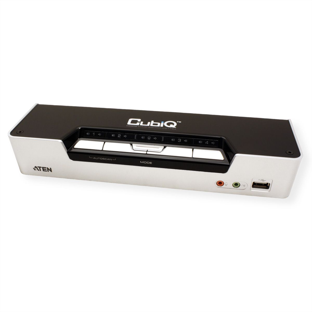 ATEN CS1794 Switch KVM HDMI, USB, Audio, Hub USB, 4 ports