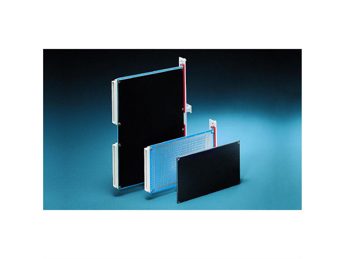 Couvercle latéral à souder pour circuit imprimé SCHROFF, 3 U, 100 mm x 160 mm, 85°C