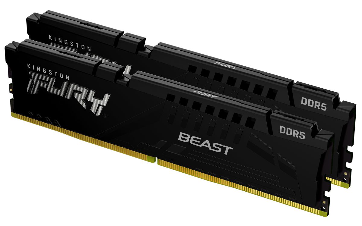 Kingston Technology FURY Beast 16 Go 6000 MT/s DDR5 CL36 DIMM (Kits de 2) Black EXPO
