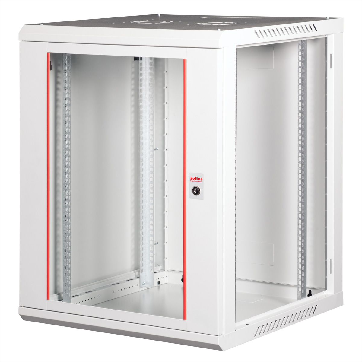 ROLINE 19" Boîtier mural Basic Plus 15U, 600x600 LxP gris