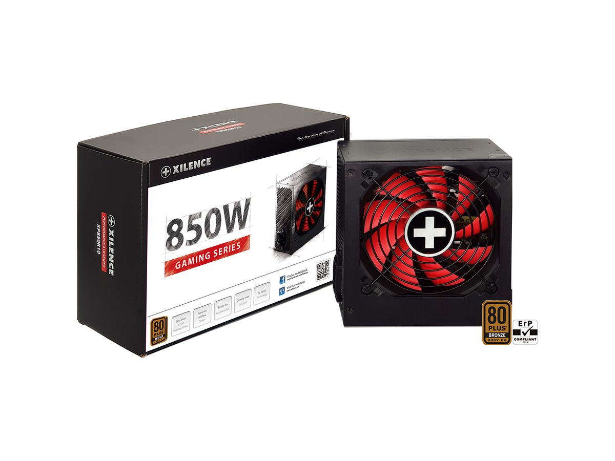 Xilence XP850R10 850W Alimentation PC, 80+ Bronze, Gaming, ATX
