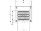 Étagère Eurorack SCHROFF, télescopique, pour cadre universel, 600W 500D