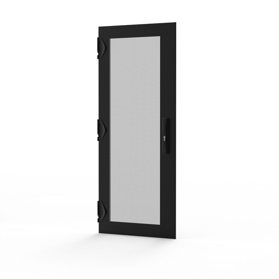 SCHROFF Porte 1400H 600L perforée CEM