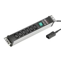 BACHMANN Prise multiple 6x prises PC / prise PC IEC320 C13/C14