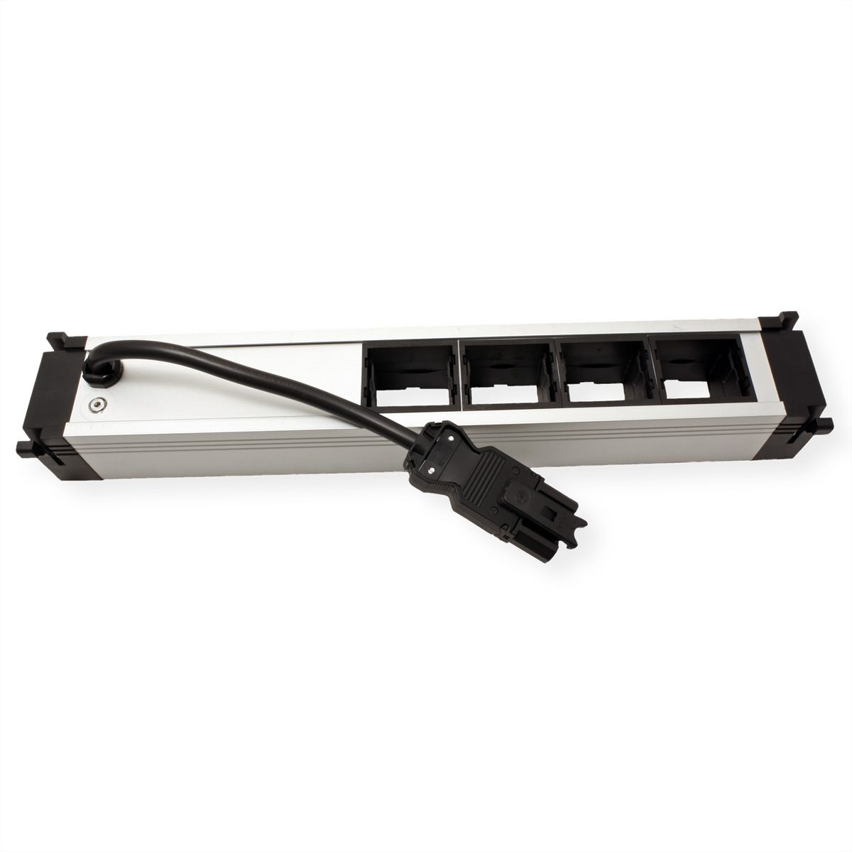 BACHMANN Power Frame 2x UTE (France), 4x modules libres, argent