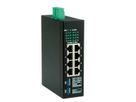 ROLINE Switch Gigabit industriel 8x RJ-45