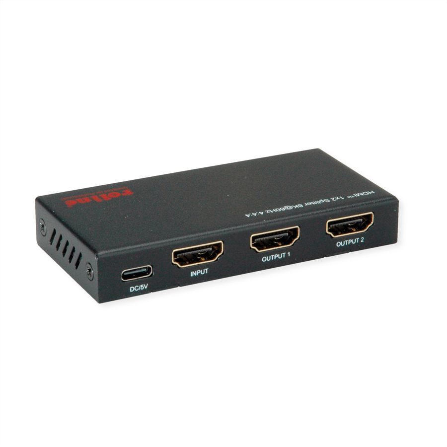 ROLINE Distributeur HDMI, 8K, 2 ports
