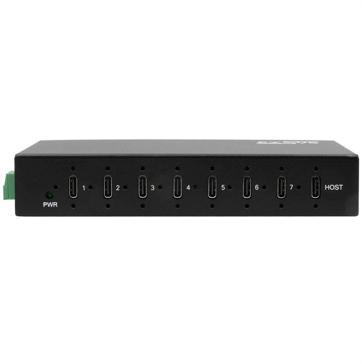 EXSYS EX-12277HMS HUB métallique 7 ports USB 3.2 Gen 2, 7x USB type C