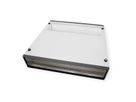 SCHROFF RatiopacPRO, coffret de bureau, blindage rétractable, garniture avant, 2 U, 84 HP, 435 mm