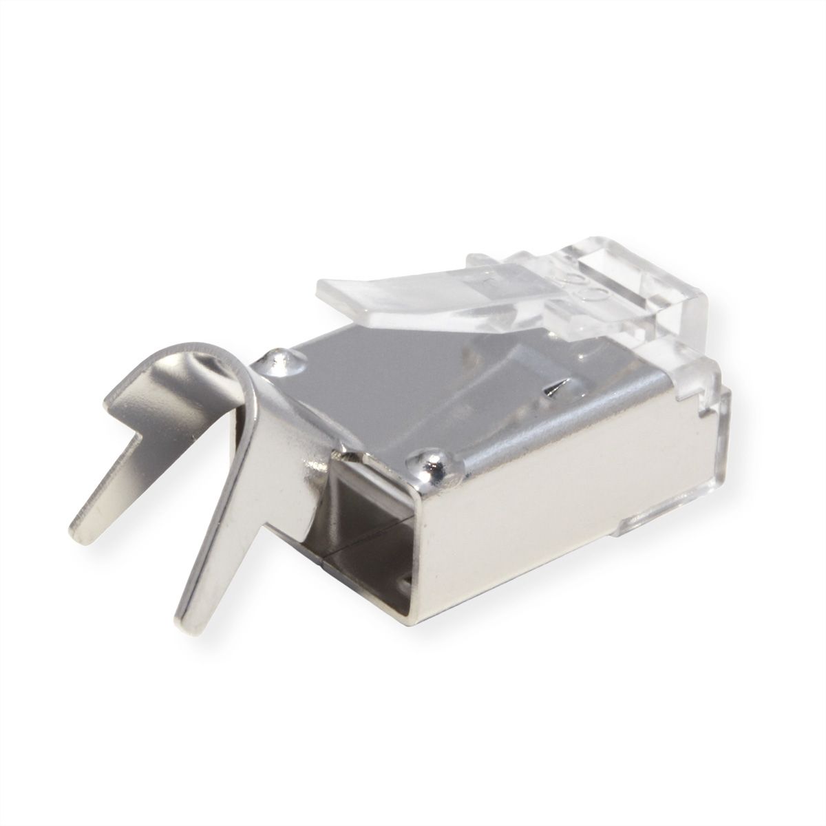 ROLINE Connecteur modulaire blindé Cat.6 (Classe E), format court, 10 unités