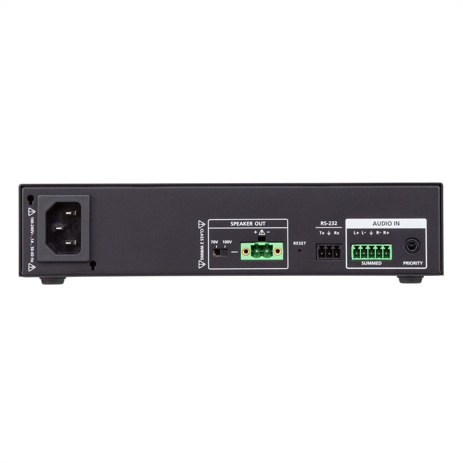 ATEN AP106 Amplificateur de puissance mono haute impédance de 60 W