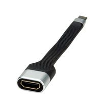ROLINE Adaptateur Type C - HDMI, M/F, 0,13 m
