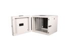 ROLINE 19" Boîtier mural Pro 9U, 600x600 LxP pivotant en 2 parties gris
