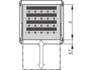 Étagère universelle télescopique SCHROFF pour Varistar, Novastar, Eurorack, 70 kg, RAL 7035, 800W 800D
