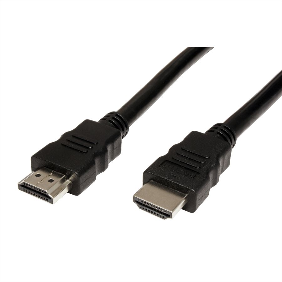 VALUE Câble HDMI Ultra HD avec Ethernet, 4K, M/M, noir, 2 m