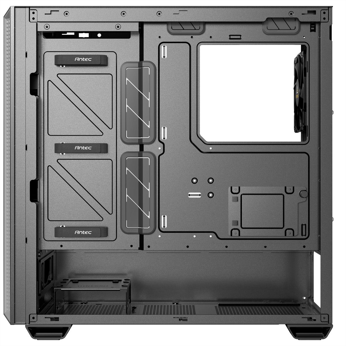 ANTEC Performance P7S Boîtiers PC Mid Tower, ATX, M-ATX et ITX, argent