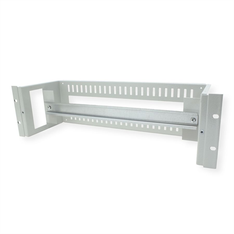 ROLINE 19" Support rail DIN 3U, 133x482x123 HxLxP