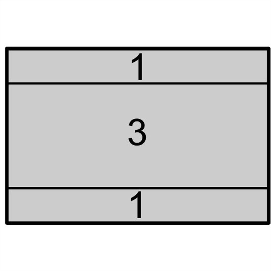 SCHROFF Panneaux latéraux type F - PANNEAU LATERAL F 5UH 295T