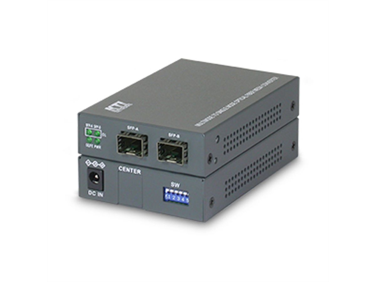 KTI Convertisseur de Média Gigabit MM vers SM 10km , KGC-311-LX