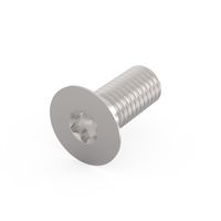 Vis à tête fraisée de SCHROFF, Torx M5x12 mm, acier, zingué, 100 pièces