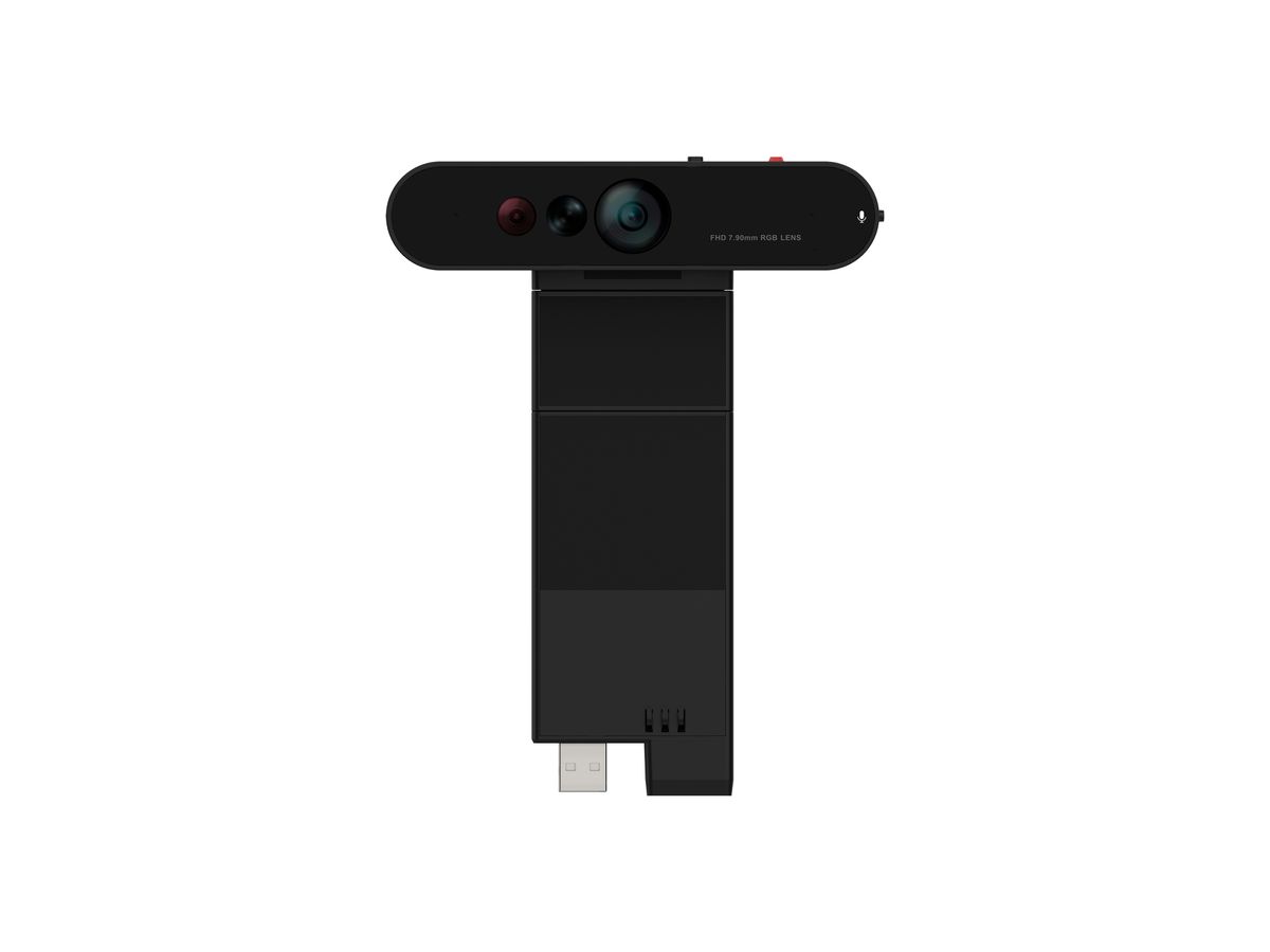Lenovo ThinkVision MC60 webcam 1920 x 1080 pixels USB 2.0 Noir