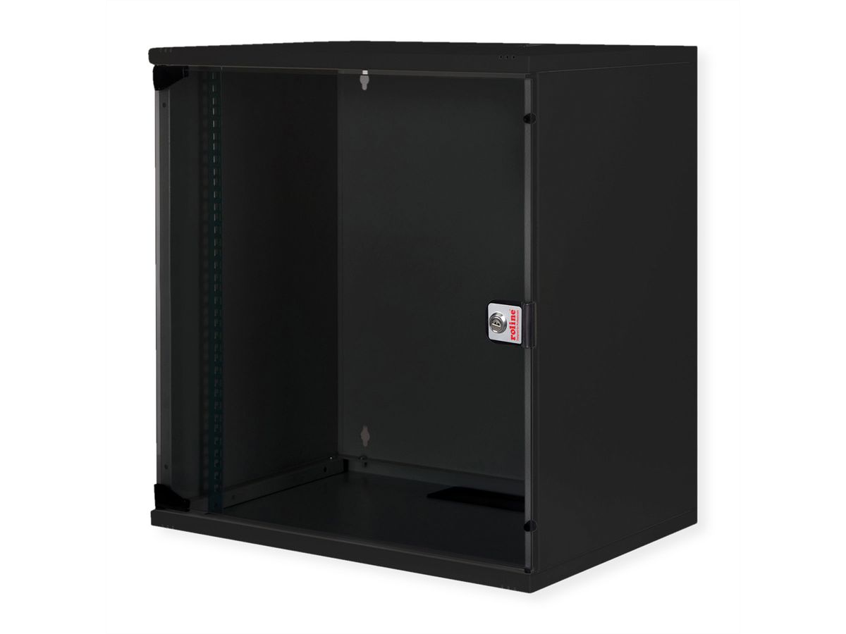 ROLINE 19" Boîtier mural Basic 12U, 540x400 LxP En kit noir
