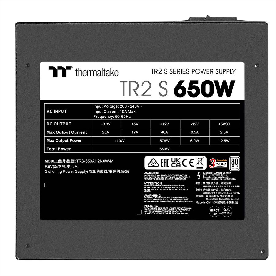 Thermaltake TR2 S 650W bloc d'alimentation