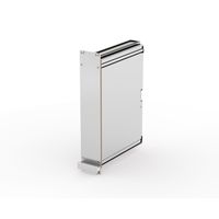 SCHROFF Unité enfichable de type cadre PRO Kit, blindé, capot lisse, 1 connecteur, 6 U, 10 HP, 167 mm